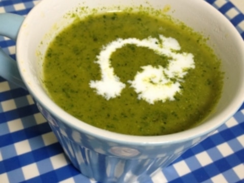 栄養たっぷり☆カボチャと小松菜のスープ